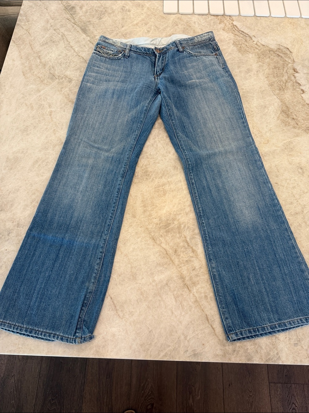 Joe's Jeans Medium Blue Wide Leg size 31